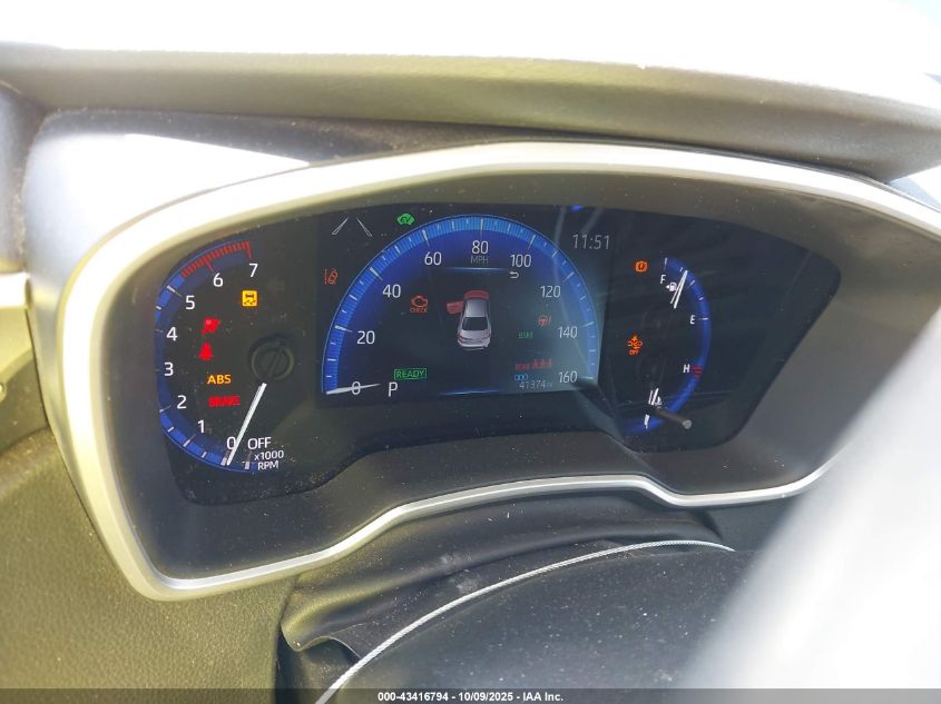 2022 Toyota Corolla Hybrid Le VIN: JTDEAMDE6NJ060804 Lot: 43416794