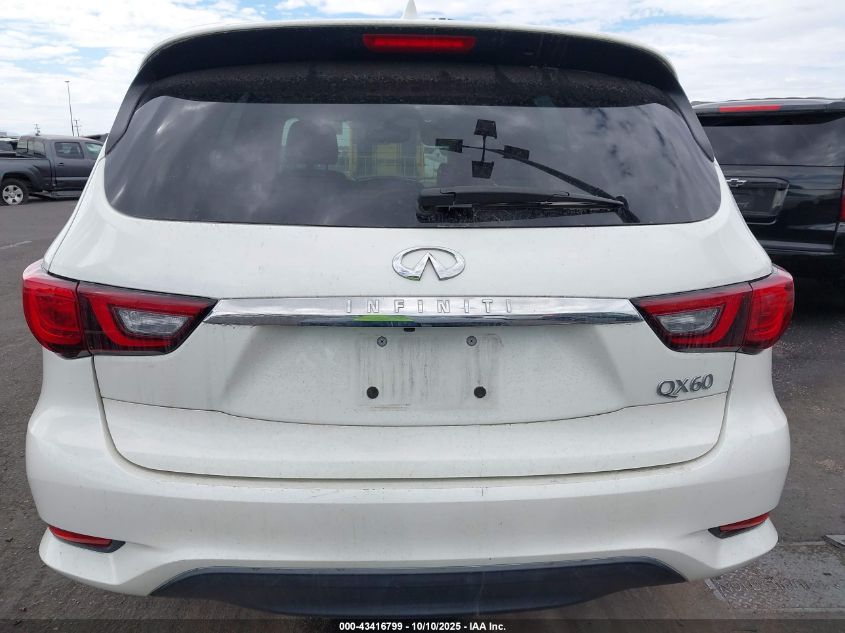 2019 Infiniti Qx60 Pure VIN: 5N1DL0MN2KC509163 Lot: 43416799