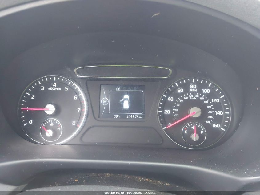 2016 Kia Sorento 3.3L Ex VIN: 5XYPH4A57GG051007 Lot: 43416812