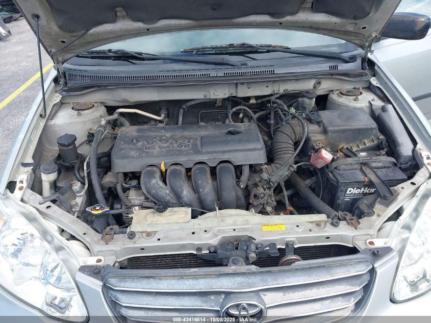 2003 Toyota Corolla Ce VIN: JTDBR32E930033107 Lot: 43416814