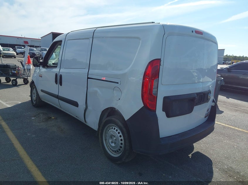 2021 RAM PROMASTER CITY TRADESMAN ZFBHRFAB1M6U49270