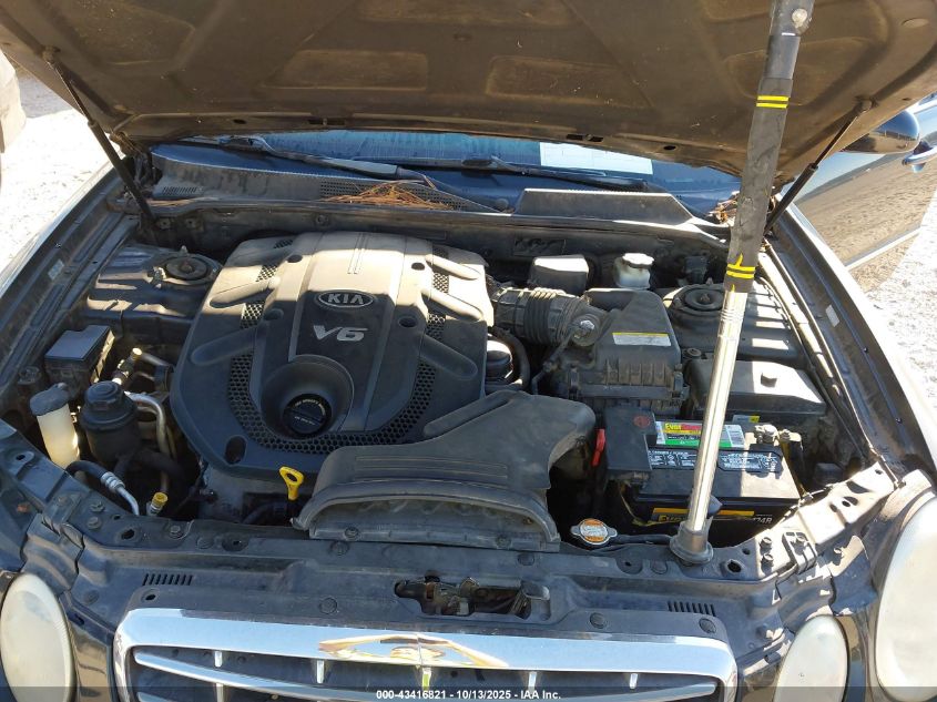 2008 Kia Amanti VIN: KNALD125385167433 Lot: 43416821