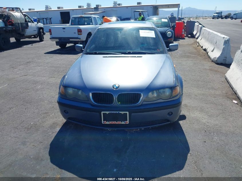 2005 BMW 325I VIN: WBAET37475NJ86232 Lot: 43416827