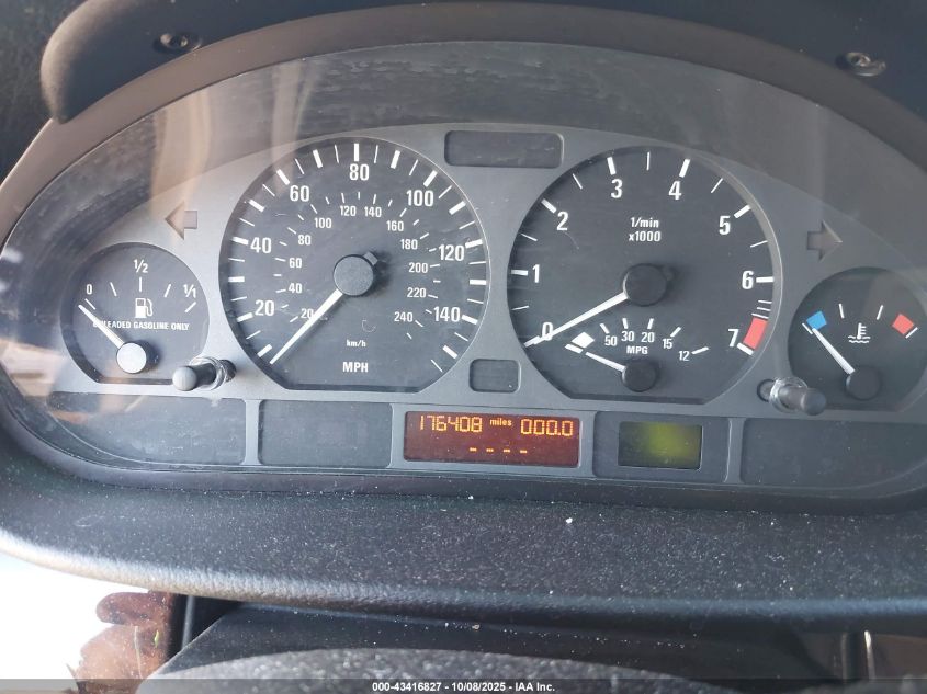 2005 BMW 325I VIN: WBAET37475NJ86232 Lot: 43416827