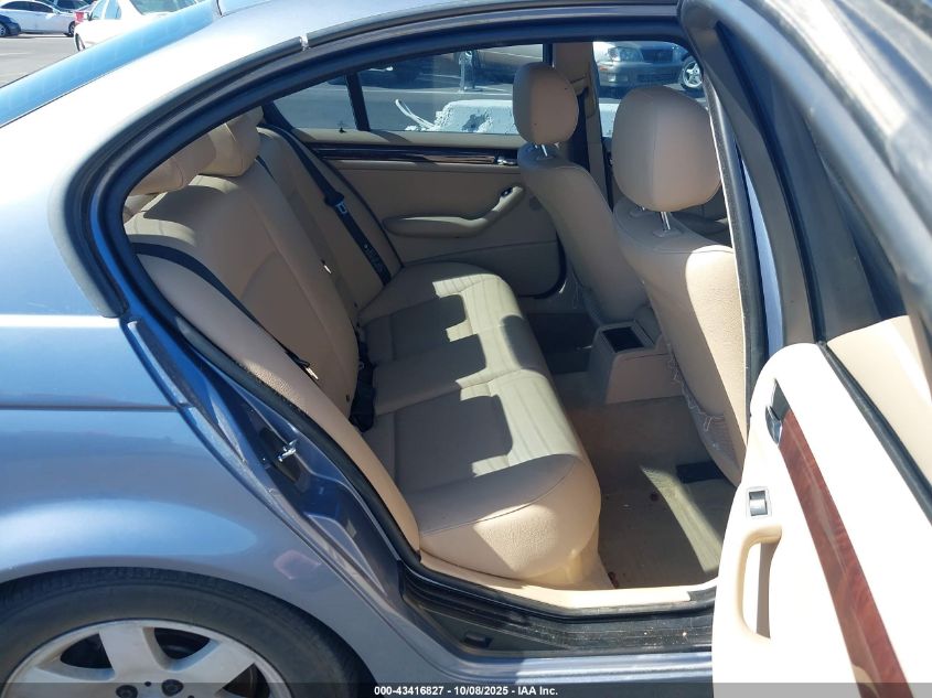 2005 BMW 325I VIN: WBAET37475NJ86232 Lot: 43416827