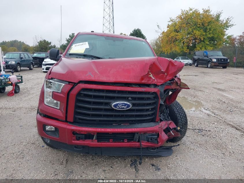 2016 Ford F-150 Xlt VIN: 1FTEX1EP3GKE67540 Lot: 43416832