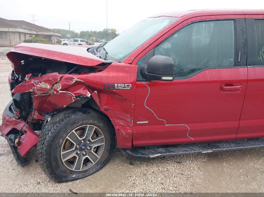 2016 Ford F-150 Xlt VIN: 1FTEX1EP3GKE67540 Lot: 43416832