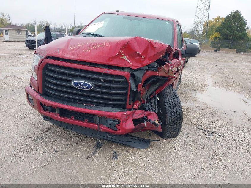 2016 Ford F-150 Xlt VIN: 1FTEX1EP3GKE67540 Lot: 43416832