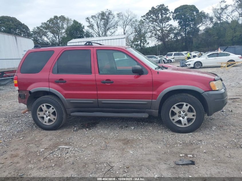 2003 Ford Escape Xlt VIN: 1FMYU03133KA11400 Lot: 43416839