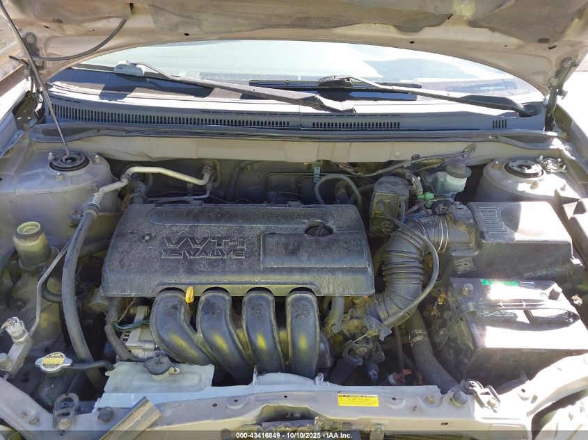 2003 Toyota Corolla S VIN: 2T1BR32E43C100847 Lot: 43416849