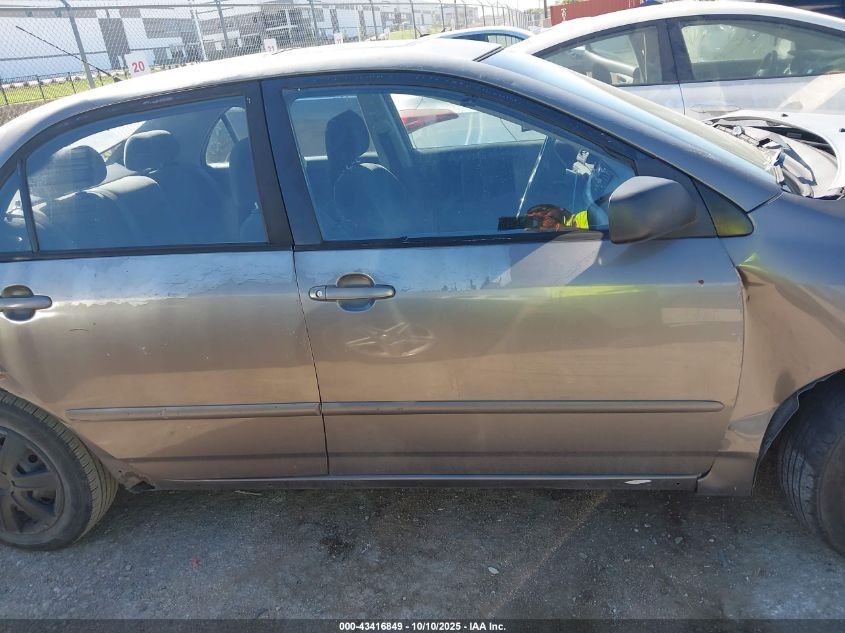 2003 Toyota Corolla S VIN: 2T1BR32E43C100847 Lot: 43416849