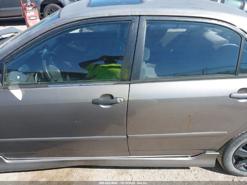 2003 Toyota Corolla S VIN: 2T1BR32E43C100847 Lot: 43416849