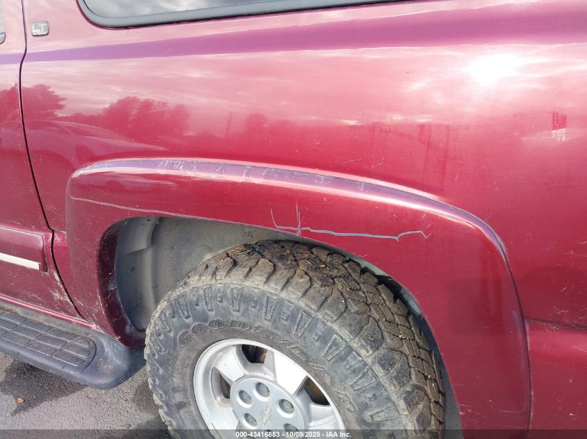 2003 Chevrolet Suburban 1500 Lt VIN: 1GNFK16T93J180998 Lot: 43416853