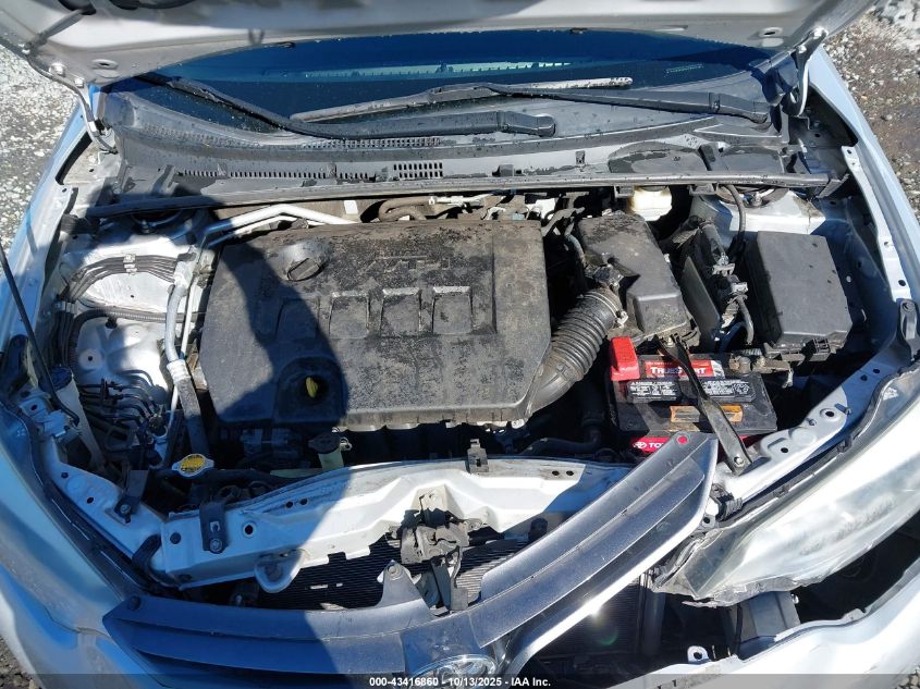 2015 Toyota Corolla Le VIN: 2T1BURHE7FC352718 Lot: 43416860