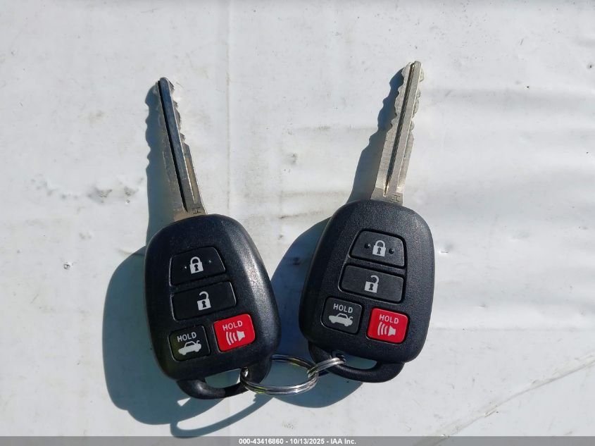 2015 Toyota Corolla Le VIN: 2T1BURHE7FC352718 Lot: 43416860