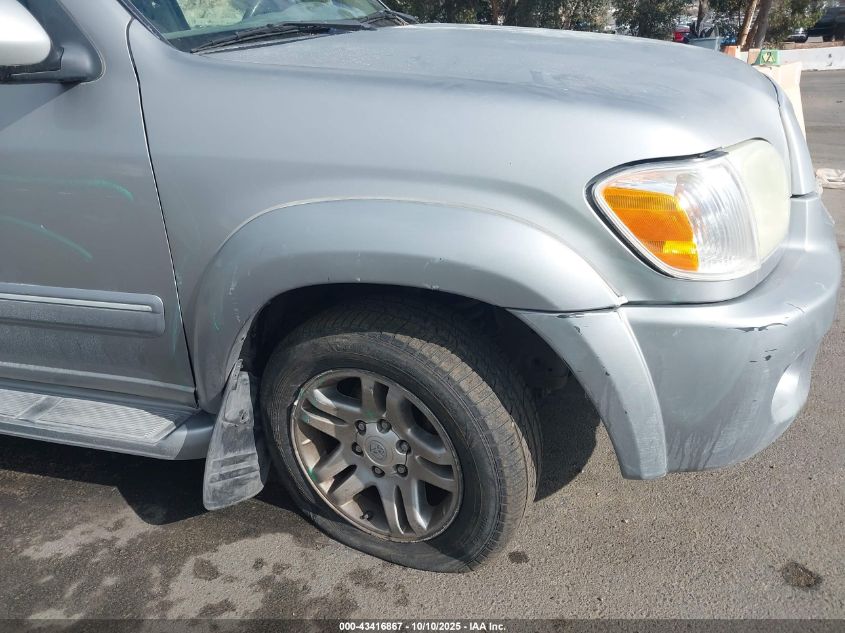 2006 Toyota Sequoia Sr5 V8 VIN: 5TDZT34A46S282622 Lot: 43416867