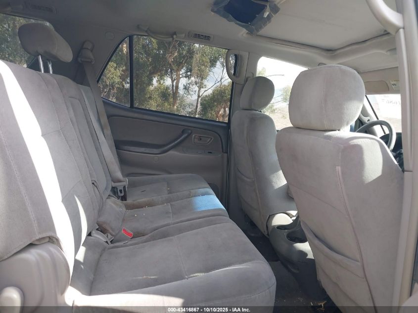 2006 Toyota Sequoia Sr5 V8 VIN: 5TDZT34A46S282622 Lot: 43416867