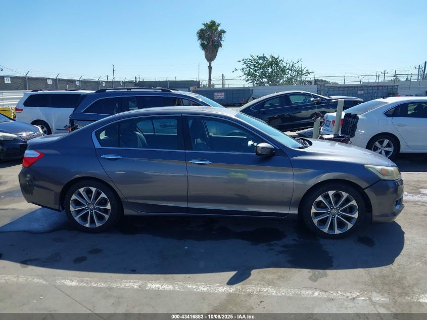 2014 Honda Accord Sport VIN: 1HGCR2F52EA037104 Lot: 43416883