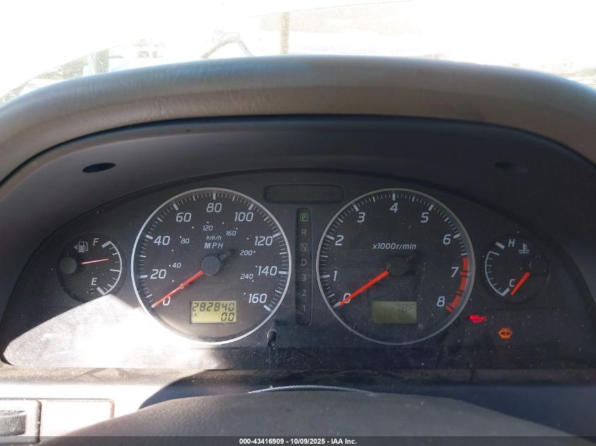 2002 Nissan Maxima Gle VIN: JN1DA31D52T454380 Lot: 43416909