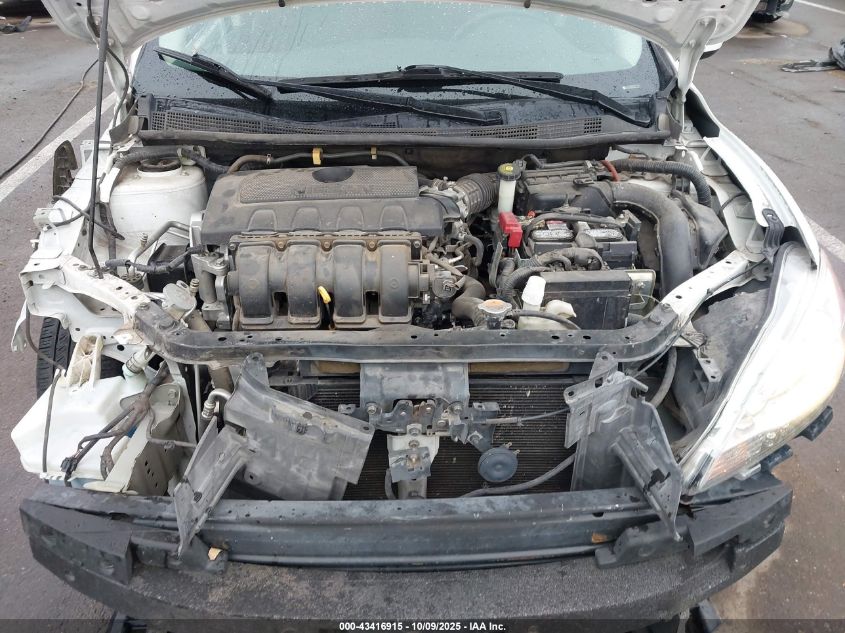 2015 Nissan Sentra S VIN: 3N1AB7AP0FY313988 Lot: 43416915