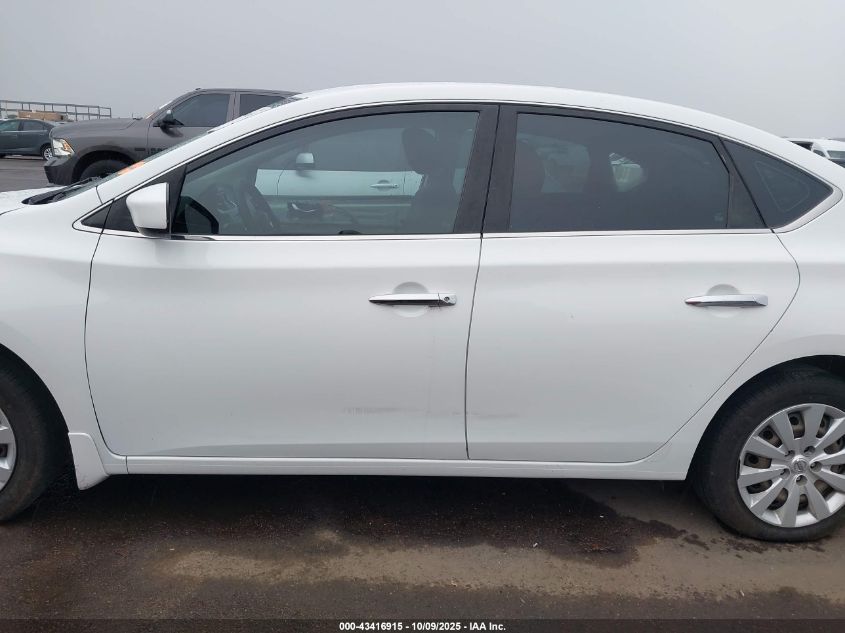 2015 Nissan Sentra S VIN: 3N1AB7AP0FY313988 Lot: 43416915