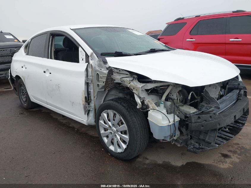 2015 Nissan Sentra S VIN: 3N1AB7AP0FY313988 Lot: 43416915