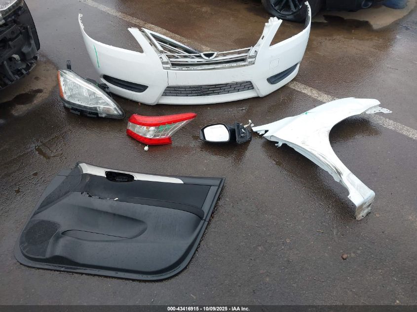 2015 Nissan Sentra S VIN: 3N1AB7AP0FY313988 Lot: 43416915