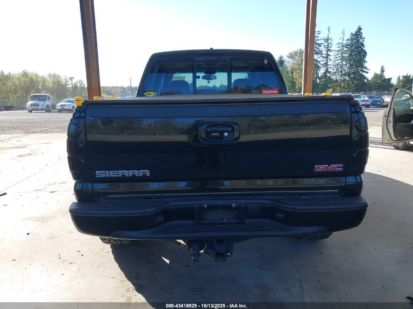 2006 GMC Sierra 1500 Denali VIN: 2GTEK63N761159394 Lot: 43416929