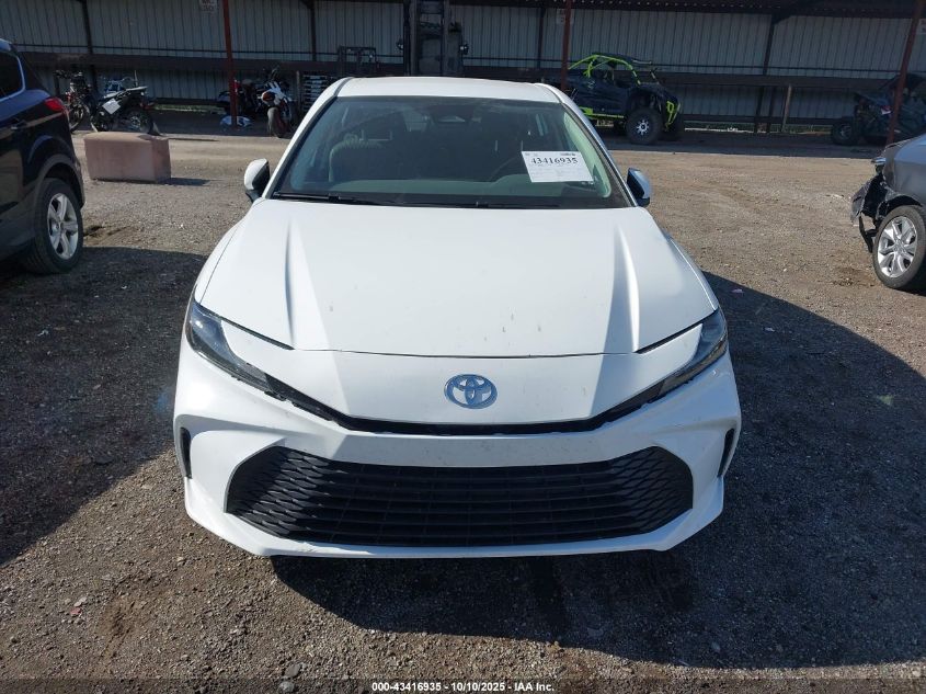 2025 Toyota Camry Le VIN: 4T1DAACK0SU129655 Lot: 43416935