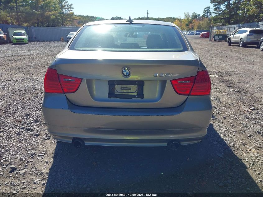 2011 BMW 335I xDrive VIN: WBAPL5C52BA917591 Lot: 43416949