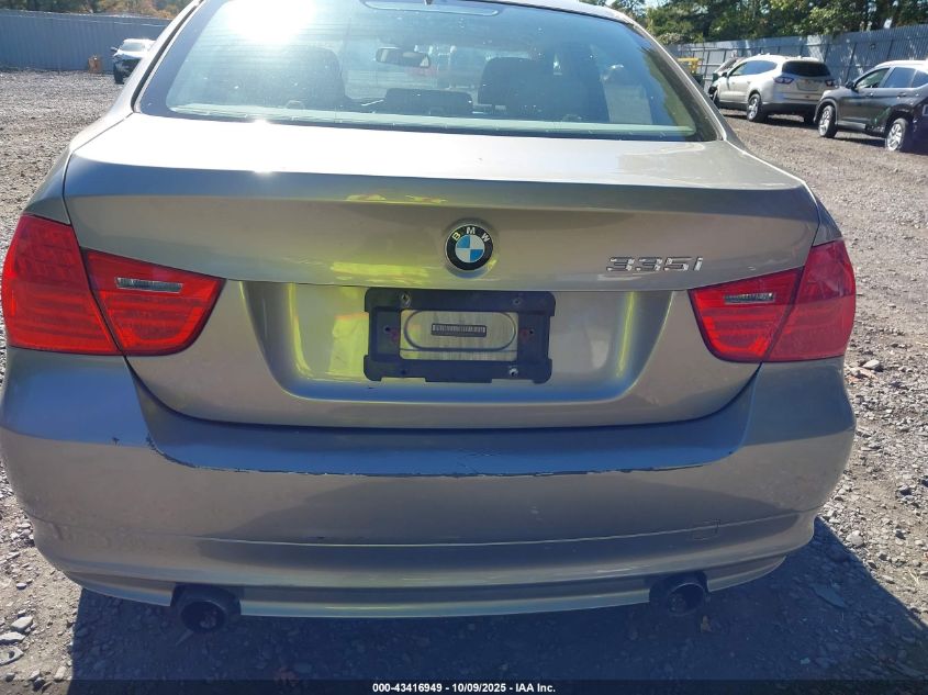 2011 BMW 335I xDrive VIN: WBAPL5C52BA917591 Lot: 43416949