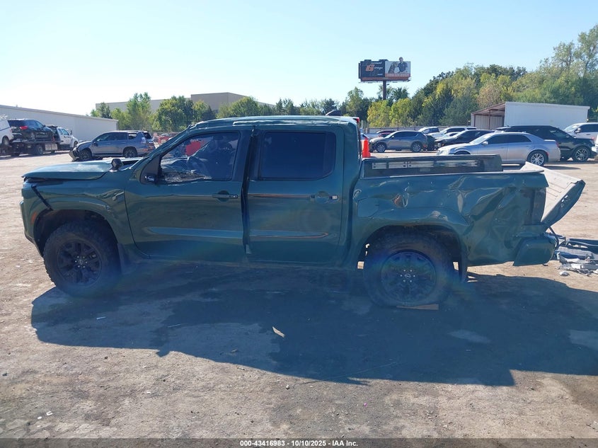 2022 Nissan Frontier Sv 4X4 VIN: 1N6ED1EK3NN631293 Lot: 43416983