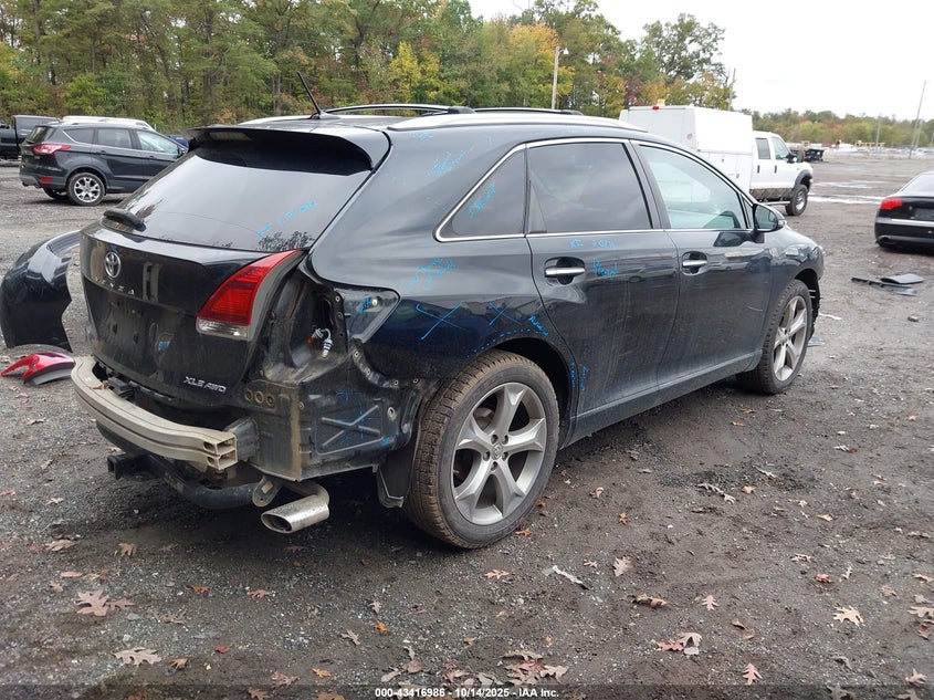 2014 TOYOTA VENZA XLE V6 4T3BK3BB1EU101666