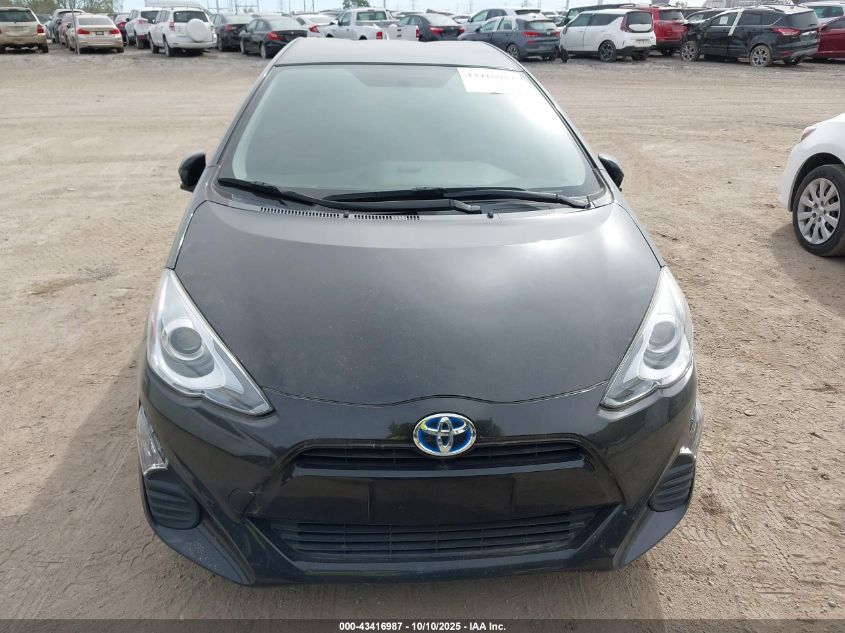 2016 Toyota Prius C Two VIN: JTDKDTB39G1129252 Lot: 43416987
