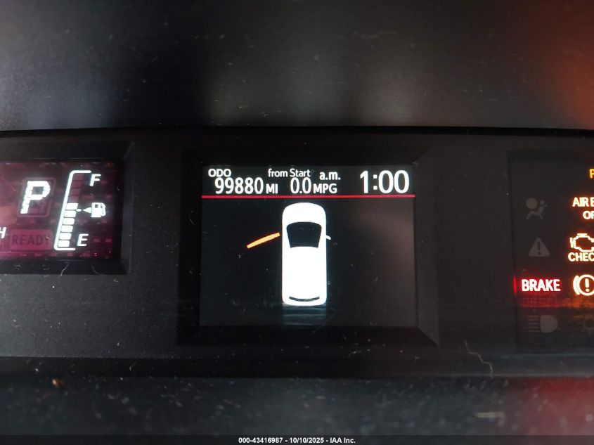 2016 Toyota Prius C Two VIN: JTDKDTB39G1129252 Lot: 43416987