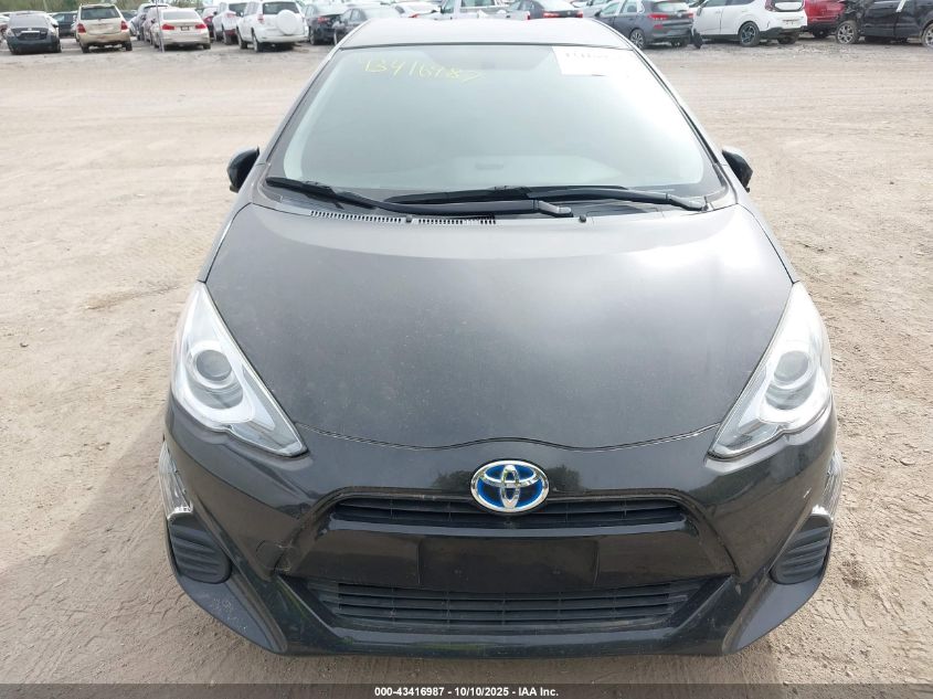 2016 Toyota Prius C Two VIN: JTDKDTB39G1129252 Lot: 43416987