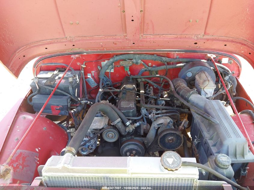 1993 Jeep Wrangler / Yj S VIN: 1J4FY19P0PP210067 Lot: 43417007