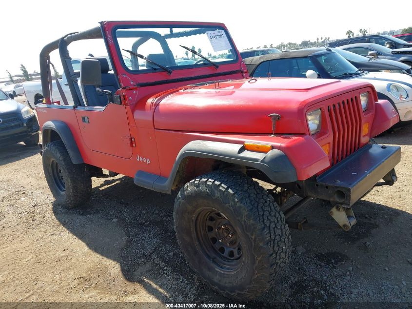 1993 Jeep Wrangler / Yj S VIN: 1J4FY19P0PP210067 Lot: 43417007
