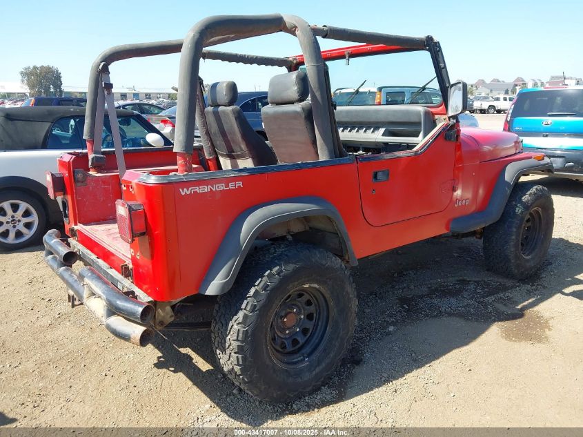 1993 Jeep Wrangler / Yj S VIN: 1J4FY19P0PP210067 Lot: 43417007