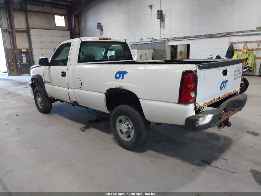 2005 Chevrolet Silverado 2500Hd Work Truck VIN: 1GCHK24U25E324941 Lot: 43417025