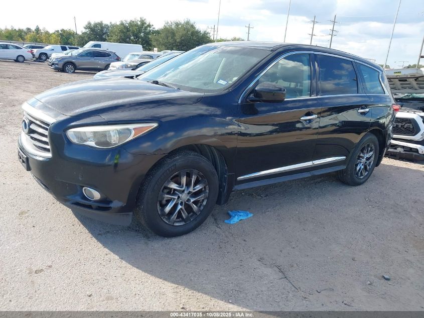 2014 Infiniti Qx60 VIN: 5N1AL0MN7EC525270 Lot: 43417035