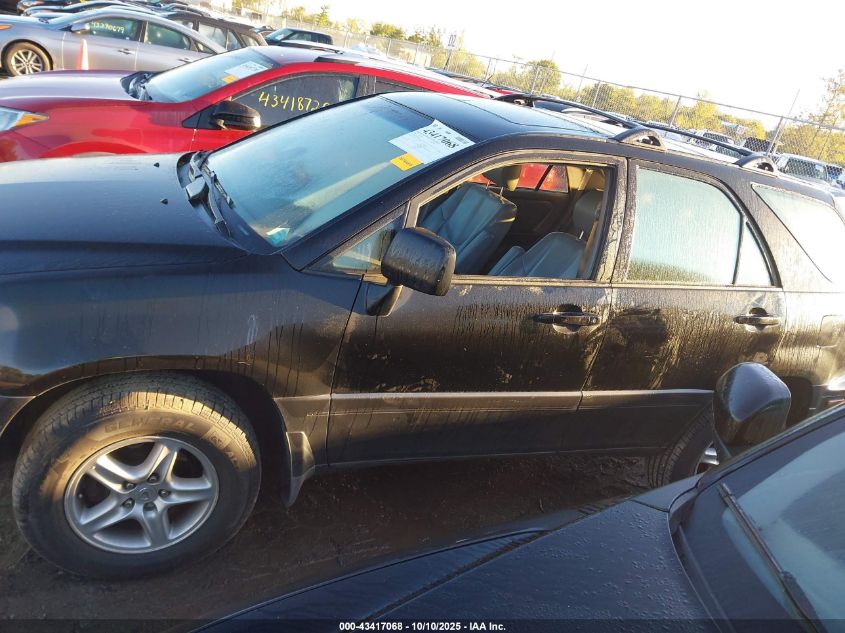 2000 Lexus Rx 300 VIN: JT6HF10U4Y0117612 Lot: 43417068