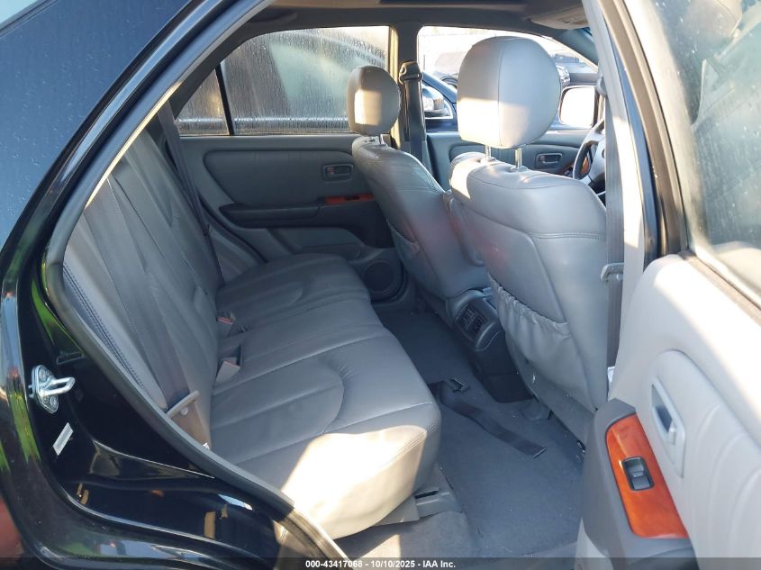 2000 Lexus Rx 300 VIN: JT6HF10U4Y0117612 Lot: 43417068