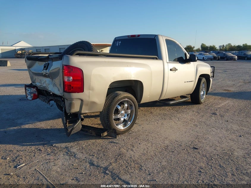 1GCEC14X47Z617661 2007 CHEVROLET SILVERADO photo no. 4