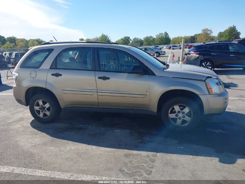 2007 Chevrolet Equinox Ls VIN: 2CNDL13F876075251 Lot: 43417112