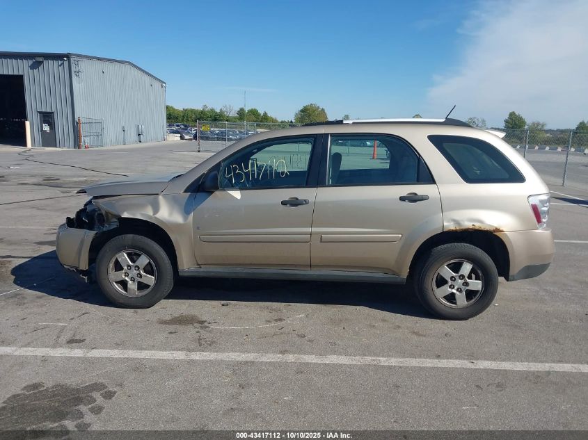 2007 Chevrolet Equinox Ls VIN: 2CNDL13F876075251 Lot: 43417112