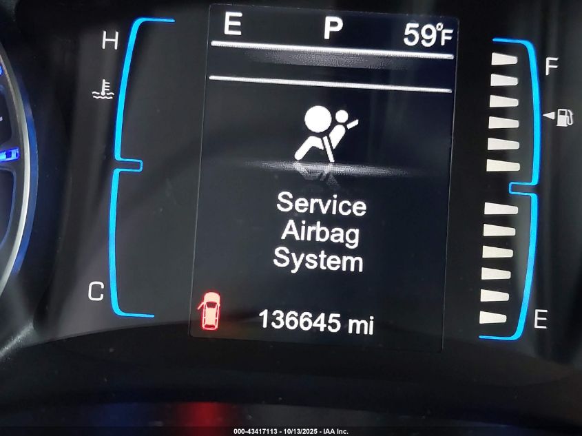 2017 Chrysler Pacifica Touring-L VIN: 2C4RC1BG9HR634715 Lot: 43417113