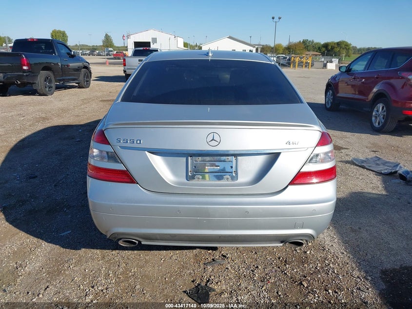 2007 Mercedes-Benz S 550 4Matic VIN: WDDNG86X77A134633 Lot: 43417140
