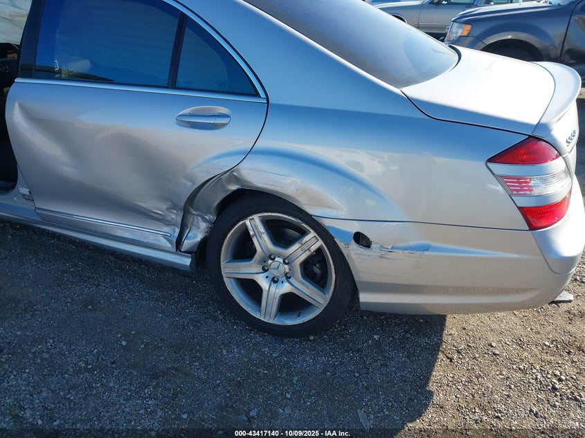 2007 Mercedes-Benz S 550 4Matic VIN: WDDNG86X77A134633 Lot: 43417140