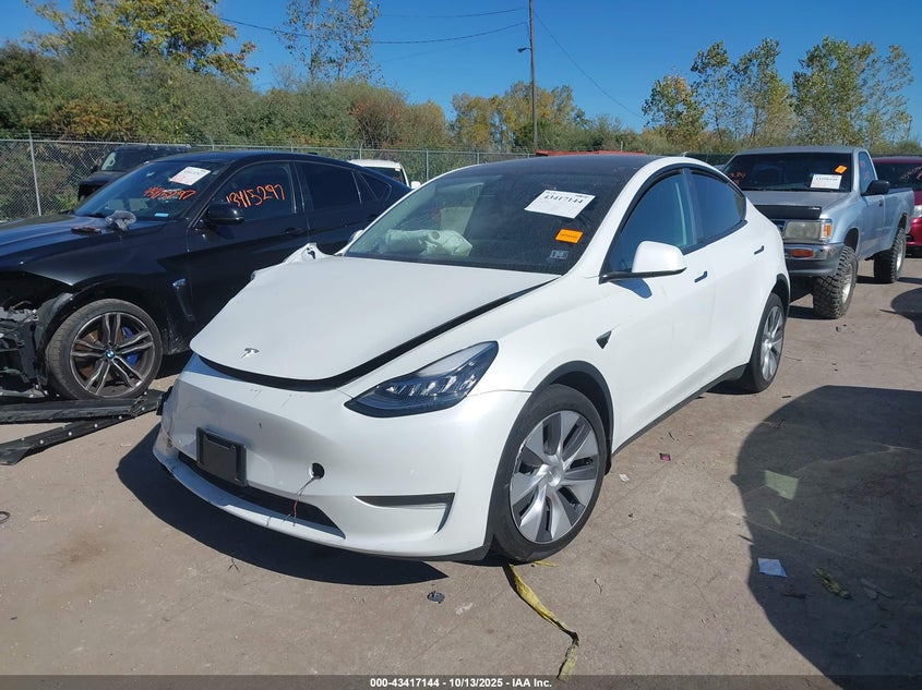 VIN 5YJYGDEE6MF298085 2021 TESLA MODEL Y LONG RANGE DUAL MOTOR ALL-WHEEL DRIVE